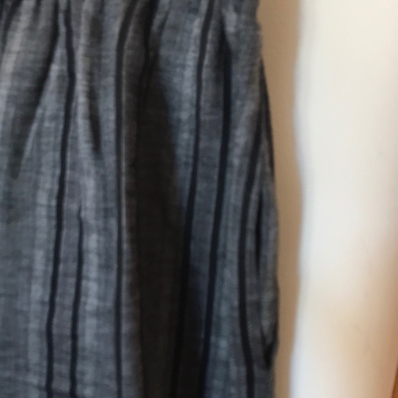 Black and Grey Striped Eskandar Trouser - Picture 4 of 6